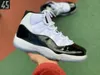 2021 NYHET JumpMan 11 11s Low White Bred Concord Basketball Shoes SE Metallic Gold Pantone OVO Grey Snake Skin Herr Dam Sneakers Sneakers