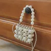 Evening Bags Women's Summer Beaded Small Clear For Women Mini Envelope Crossbody Bag Square Transparent