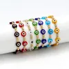 Türkische Bösen blick Armband Frauen Sommer Pulseras Mujer Moda Armbänder Schmuck Mehrfarbige stapelbare Seil Einstellbare Handmade