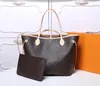 mode 2 stks totes vrouw vrouwen luxe ontwerpers tassen pu lederen handtassen messenger crossbody schoudertas portemonnee dame koppeling