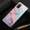 أزياء الحالات الهاتفية الرخامية لـ iPhone 15 Plus 14 13 Pro Max Samsung S22 Plus Ultra A13 A33 A53 5G Flower Soft IMD TPU Rock Stone Back Patter