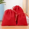 Klein formaat Coloful Fluwelen Tas Trekkoord Pouches Gift Tassen Pouches Sieraden Verpakking Bagzc850