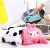 Hand Hanging Kitchen Bathroom Indoor Thick Soft Cloth Wipe Towel Cotton Dish Cloth Clean Towel Accessories jllWQif yummyshop5022840