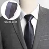 Mensband Formell lyxig randig slips affär bröllop mode jacquard 6cm band för mens klänning skjorta tillbehör fluga y1229