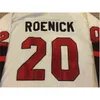 CEUF #20 Jeremy Roenick Thayer Academy High School Jersey 100% sömnad broderi S Hockey Jerseys White Vintage