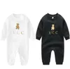 Nouveau-né bébé garçons filles barboteuses dessin animé 100% coton à manches longues combinaisons vêtements pour bébés décontracté bébé vêtements ensembles