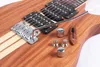 Custom Shop Natural Wood Guitar Neck Thru Body Electric Guitar HSH Guitar Pickups Chrome Hardware Kina gjorde elektriska gitarrer