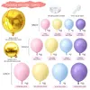 1 conjunto de balões de macaron definir decorativo festa de casamento balão arcos fundo de fundo parede balões decorativos