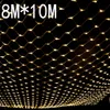 8mx10m 2600 LED 220V Super Bright Net Mesh String Light Xmas Christmas Light New Garden Garden Lawn Holday Lighting 201203