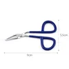 Hot Sale Stainless Steel Eyebrow Tweezers Elbow Eyebrow Pliers Tweezers Colorful Hair Removal Clip Beauty Makeup Tools