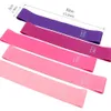 5pcs Yoga Resistance Bands Spänning Band Stretching Rubber Loop Exercise Fitness Equipment Pilates Training Workout Elastic Bands Q1225