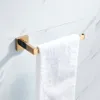 Bathroom Hardware Set Gold Polish Bathrobe Hook Towel Rail Bar Rack Bar Shelf Tissue Paper Holder Bathroom Accessories C1020288K
