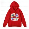 High Quality Warm Color Star Hooded Hoodies Mens Womens Fashion Streetwear Pullover Sweatshirts Lovers Long Sleeve Loose Tops Size M-2XL