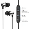 Magnetic Headphones Noise Canceling Cell Phone Earphones In-Ear earbuds Headsets MIC V5.0 Bluetooth Wireless Earphone for iP8 8s Max Samsung in Retailing Box