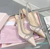 Novo estilo mach sandália sweet set bowknot Com diamante água-marinha gravata salto fino l tira cruzada tira no tornozelo Sapatos de salto alto feminino Design de luxo