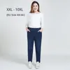 Плюс размер 10xL 9XL 8XL женские джинсы эластичные высокие талии случайные брюки женские тонкие карандаш джинсовые брюки панталоны джинсы де-муджера 201106