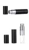 Refill Bottle Color Preto 5ml 10ml 15ML Frascos Vazio Mini Perfume Portátil Atomizer Perfume Spray Recipiente 5cc 10cc Cosmetic Garrafas Cosméticos DH8899