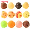 Simulação Miniature Food Ice Cream Up Play Toys de cozinha Fingir Play Education Toy Gifts for Children Girls LJ201211