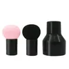 8 färger svamp puff svampformad huvud med förvaringslåda Makeup Foundation Sponge Beauty Tools