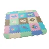 Tapis de jeu en mousse EVA avec clôture Puzzle pour bébé Tapis de sol épais Tapis de tapis Jouets pour enfants Jouets éducatifs Tapis d'activité LJ201113