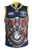 AFL port Adelaide Essendon Bombers maillot Brisbane Lions Fremantle Dockers débardeur Gold Coast Hawthorn gilet Australian Rules maillots de football