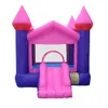 Gry na świeżym powietrzu Oxford Indoor Kids Reflatible Bounce House Yard Jumper Bolek Mini sprężyste zamki z slajdem w stylu drzewa kokosowego