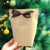 Tack present Wrap Bag Kraft Paper Black White 3 Colors Candy Jewelry Toy Packing Box Festival Present Storage Bag Ny ankomst 0 59ly L2