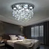 LED Master спальня хрустальные потолочные лампы круглые гостиная простая современная атмосфера теплая романтическая свадьба