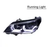 Samochód Dynamiczny Turn Head Head Light Montaż dla BMW 5 Series E60 DRL High Beam Reflektor Auto Akcesoria Lampa 2003-2010