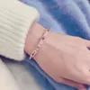 luxurious For Women Letter Round H Lock Jewelry S925 Silver Bangle Set France Quality Golden Rose Gold Superior quality Bracel9254569