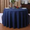 24-цветовая скатерть в ресторане Tablecloth Hotel Banquet Круглый столик белый умываемую грязную масляную стойку T200107