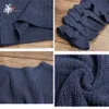 Chandails d'hiver pour femmes dames chandail recadrée tricoté nouveaux chandails Vintage pour femmes fille femme pull hauts 201223