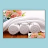 Bath Towel Supplies El Home & Garden White 100% Cotton Towels Face Spa Salon High Quality Drop Delivery 2021 Pmcc9