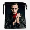 Förvaringspåsar Custom Bill Skarsgard Drawstring Wedding Party Christmas Gift Pouches Packing 18x22cm Satin Fabric Bag 12.2