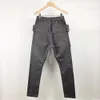 Owen Seak Men Casual Pants Gothic Men's Harem Sweatpants Cargo Summer Cross Lightweight Women Solid Loose Black Pants Size XL 201110