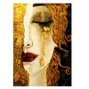 キャンバスペインティングウォールポスターとプリントクラシックアーティストGustav Klimt Wall Art Pictures for Living Room DecorationダイニングEL HO1795802