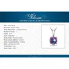 Mystic Topazチェーンペンダントネックレスリングリングセット925 Sterling Silver Gemstones Jewelry Sets Silver 925 Jewelry for Women 2009299x