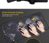 Gaming muis mat grote muismat antislip natuurlijke rubberen pc computer gamer mousepad bureau mat gestikte rand