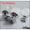 Handles Pulls 20mm 25mm 30mm 40mm Glass Drawer Cabinet Knobs Silver Chrome Crystal Ball Dresser Door qylAPI dhseller2010