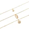 Collier ras du cou femmes tour de cou trois collier chaîne bohême bijoux accessoires de vacances colliers multicouches