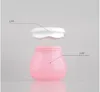 Snoep Kleur Leuke Roze Lege Container Wit Schroefdeksel Tranparent Organizer Makeup Jar Groen Cosmetische Pot Face Cream Fials