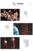 Neue chinesische rote Perlen lange Haarnadeln Kamm Ohrringe Braut Tiara rot einfache Atmosphäre Show Schritt Coronte Braut Haarschmuck Y200409