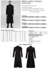 Punkrave Men s Punk Woolen Long Coat Style Militär enhetlig stilig Asymmetrisk axel Winter Keep Warm Daily Jacket LJ201106