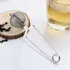 Stainless Steel Handle Tea Mesh Ball Diameter Convenient Filter Stable Tea Strainer Strong Tea Infuser High Quality