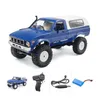 WPL C24 24G 116 4WD RC voiture Jeep modèle radio électrique télécommandé camion tout-terrain Buggy machine mobile RC jouets garçons cadeaux Y21931080