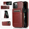 High Quality PU Leather Kickstand Phone Cases For iPhone 13 12 11 Pro Max Mini XR XS X 8 7 Samsung Galaxy S22 S21 S20 Note20 Plus Ultra S21FE A12 A32 A42 A52 A72 A13 A52 A73