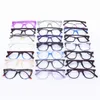 Модные очки для солнцезащитных очков, готовые к отправке фабрики Размер красочный ацетат Случайно Китай Рекламные смешанные очки глазные очки очки Eyeglasses