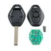 Locksmith Supplies BMW 433/315Mhz Remote Key for X3 X5 Z3 Z4 1/3/5/7 Series HU92 Blade 7935chip