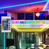 12V-5050 RGB WIFI Afstandsbediening 10 meters 24 toetsen 300 licht 40 W Light Strip Dual Disk