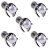 5pcs / lot Cz Gem Oreille Tragus Helix Cartilage 361l Acier Chirurgical Cristal Oreille Lobe Stud Labret Bar Anneau Corps Piercing Boucle D'oreille Q jllamD